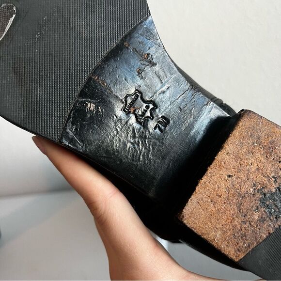 TORY BURCH Miller Amanda Knee High Riding Winter Leather Boots Sz. 7 - Picture 8 of 10